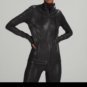 Lululemon Define Hooded Jacket - Black Shine